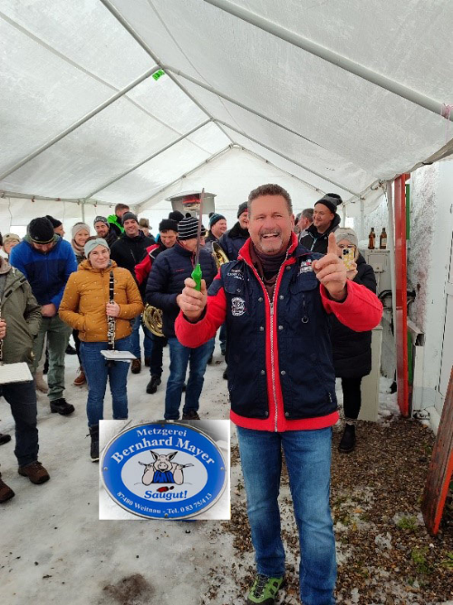 Metzgerei Mayer - letzter Leberkäs